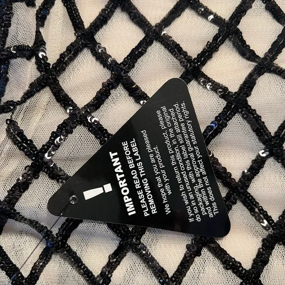 NWT Limited Edition Rare London Take On Me Sequin Bodysuit Sz 4 - Picture 5 of 8